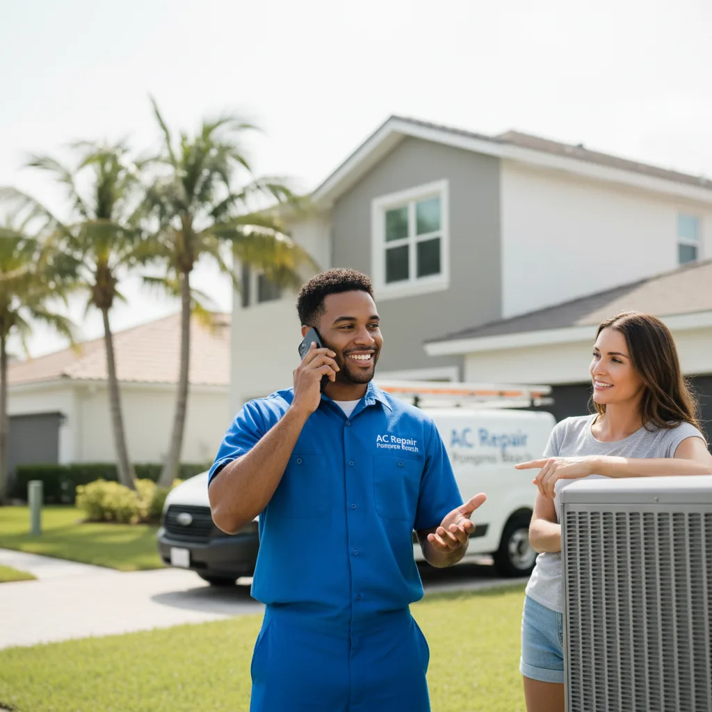 AC Repair Pompano Beach customer support in East Meredith